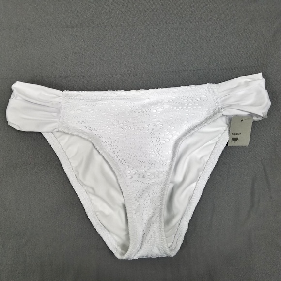 Mossimo Crochet Tabside Hipster Swim Bikini Bottom - Picture 4 of 8